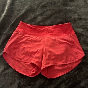 Lululemon Mid Rise Speed Up Short